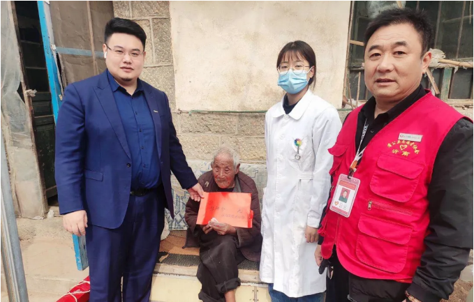 愛在重陽節(jié)，慰問暖人心